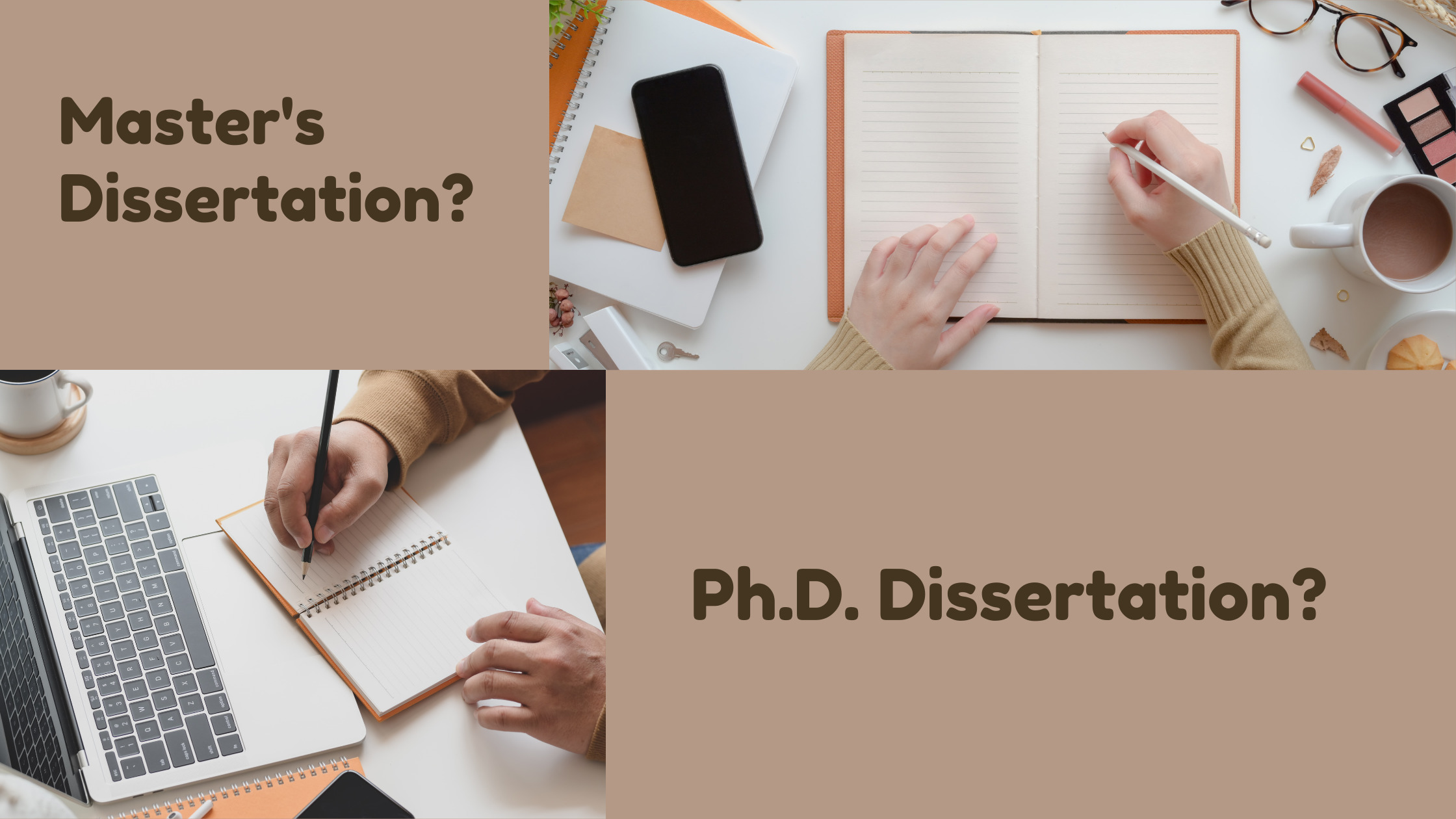 dissertation vs phd