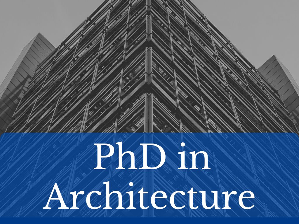 phd in architecture online