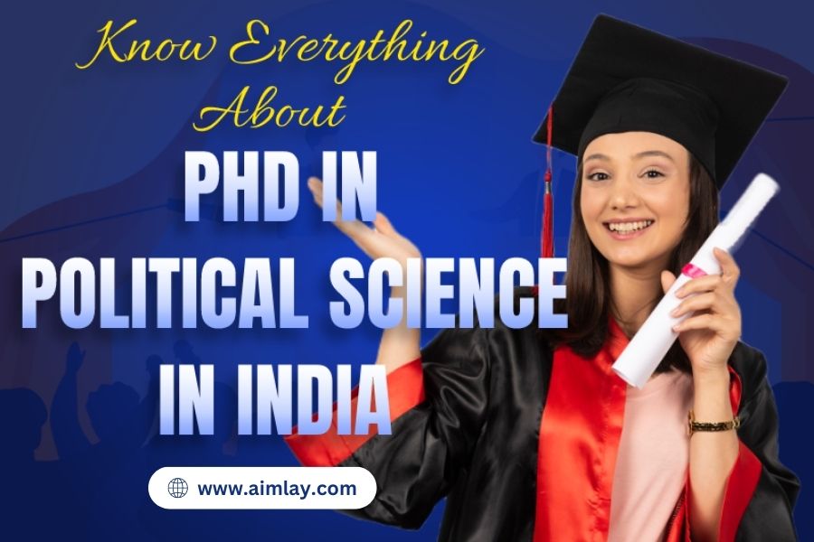 phd admission in political science