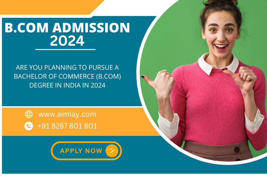 B.com admission 2024