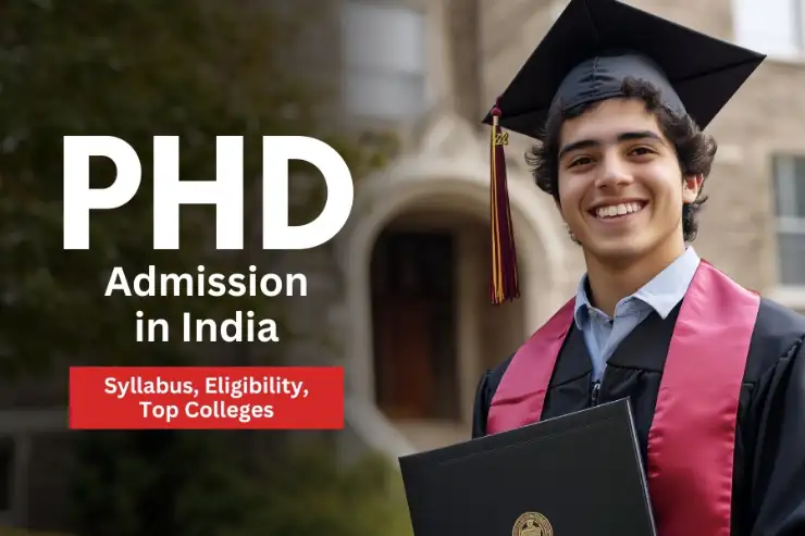 phd admission in india