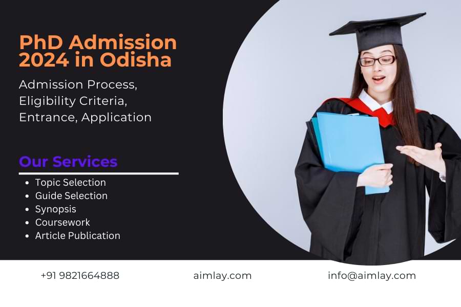 PhD Admission 2024 in Odisha