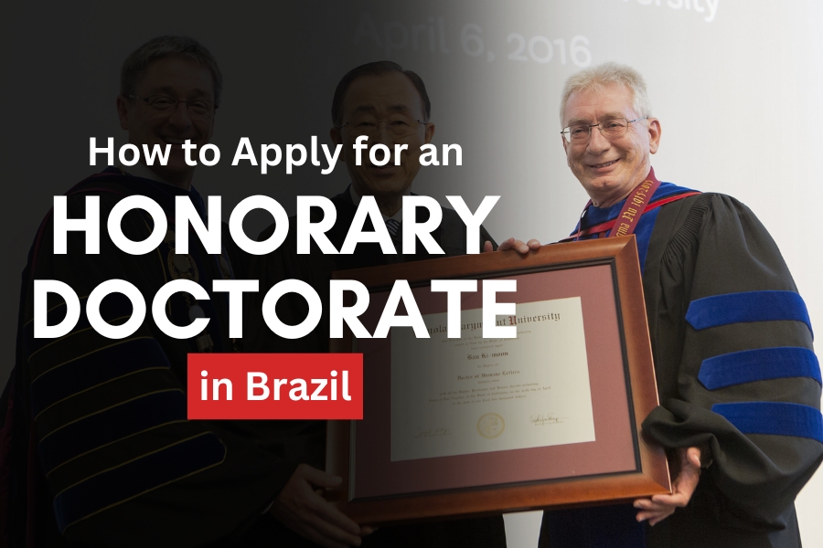 Honorary Doctorate in Brazil