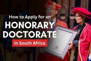 Honorary Doctorate in South Africa