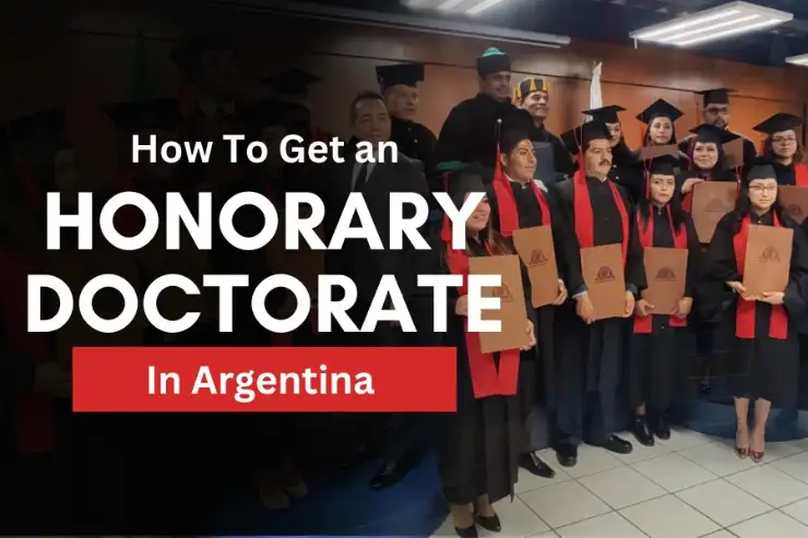 honorary doctorate In argentina