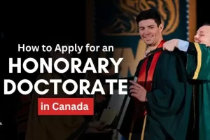 Honorary Doctorate in canada