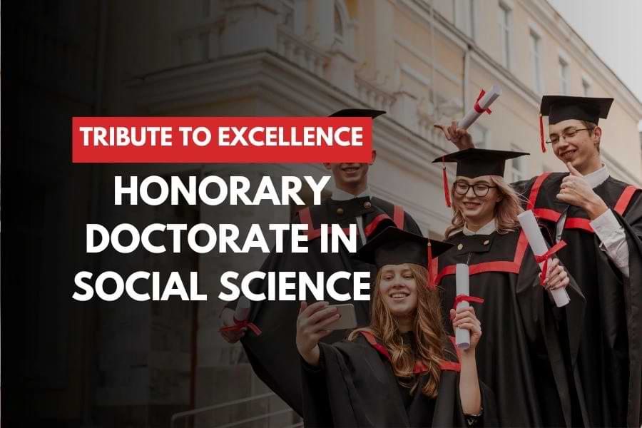 Honorary doctorate in social science