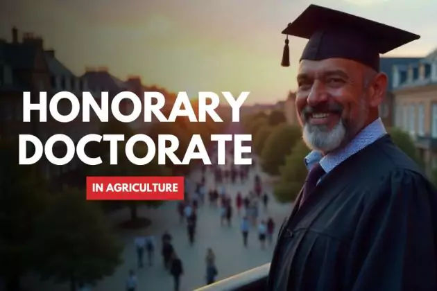 Honorary Doctorate in Agriculture